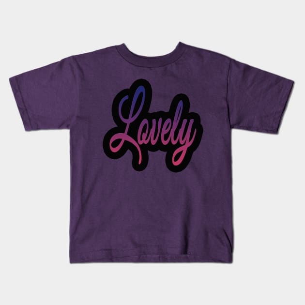 Lovely Kids T-Shirt by Socity Shop